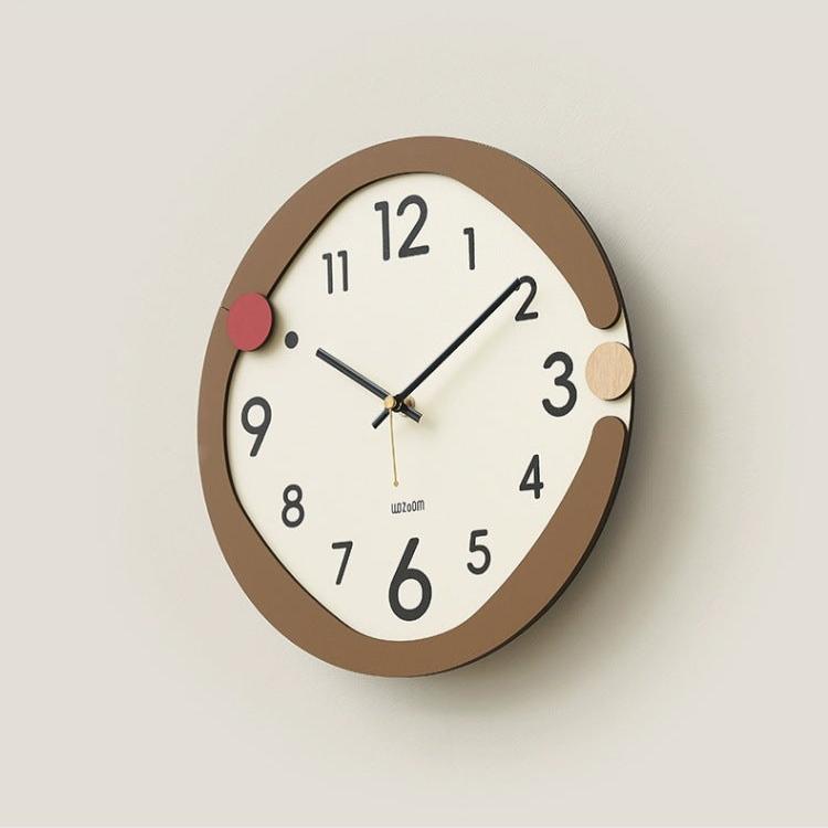 Minimalistic Nordic Wall Décor Silent Clock
