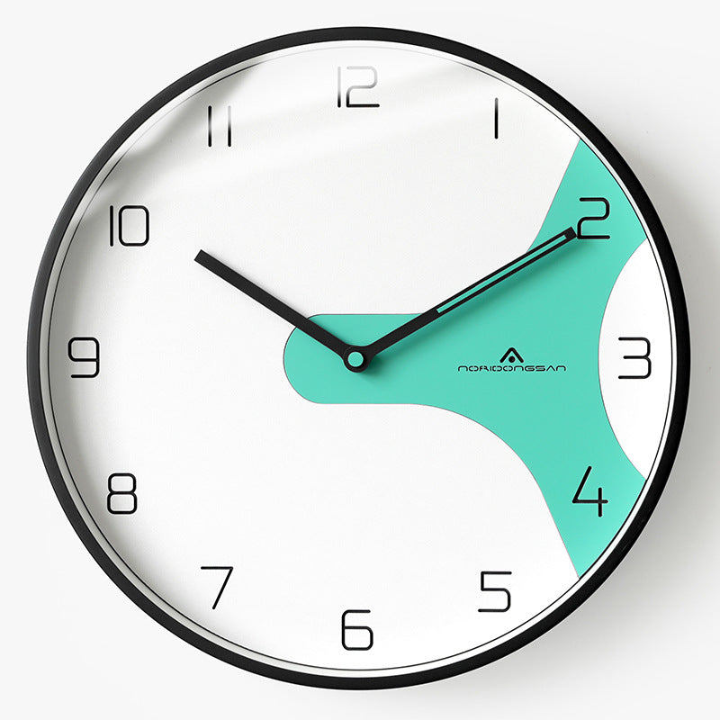 Modern Design Round Wall Décor Silent Clock