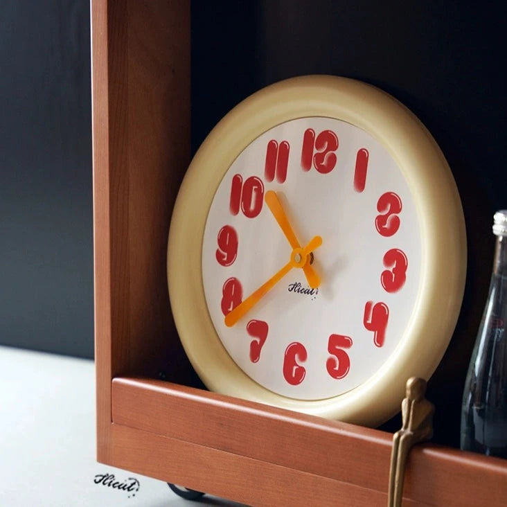 Loforay™ Dainty Nordic Round Silent Wall Clock