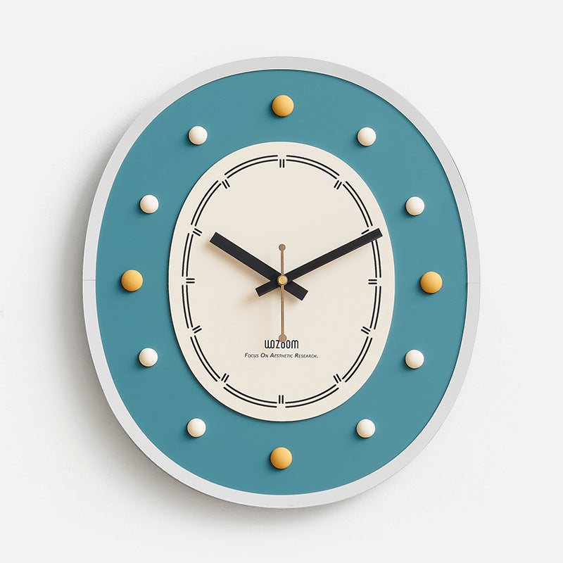 Cute Nordic Silent Wall Decorative Clock Gift