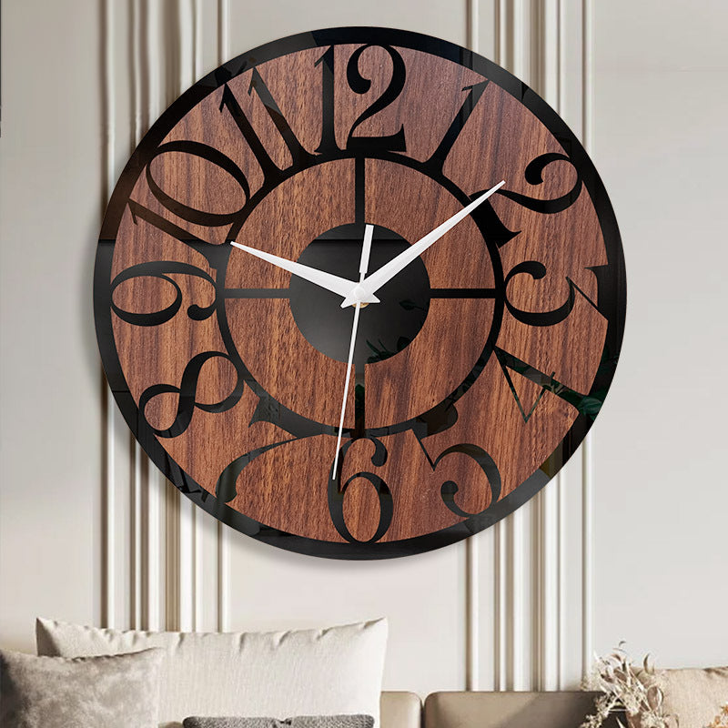 Steampunk Gears Silent Wall Clock