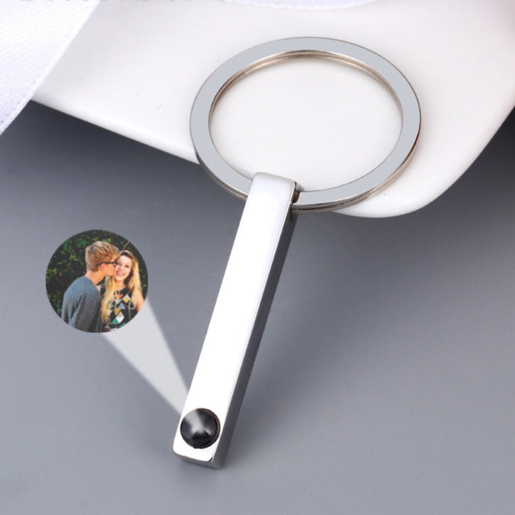 Custom Photo Projection Keychain