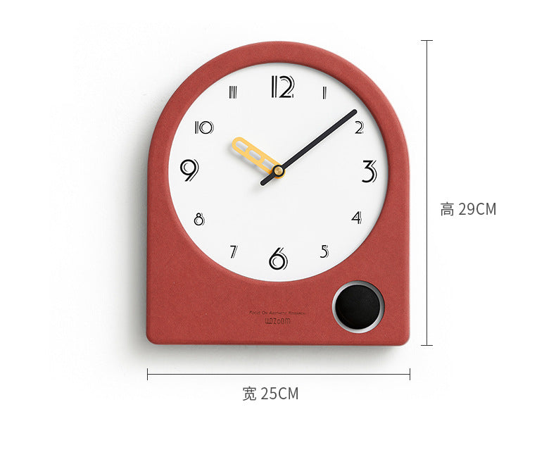 Modern Minimalist Wall Décor Clock for Living Room