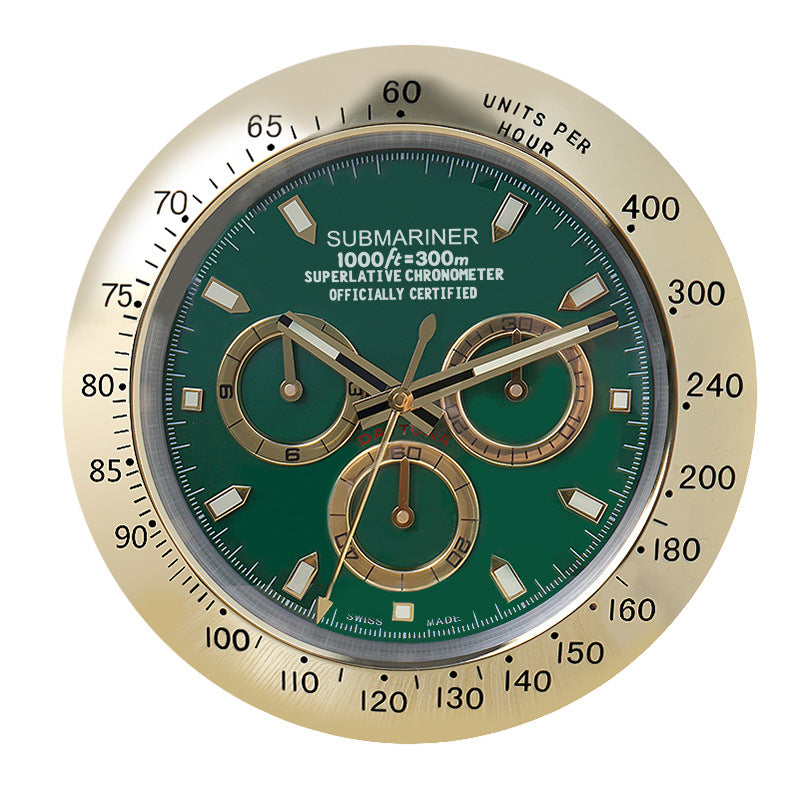 Modern Battery Operated Luminous Silent Wall Clock