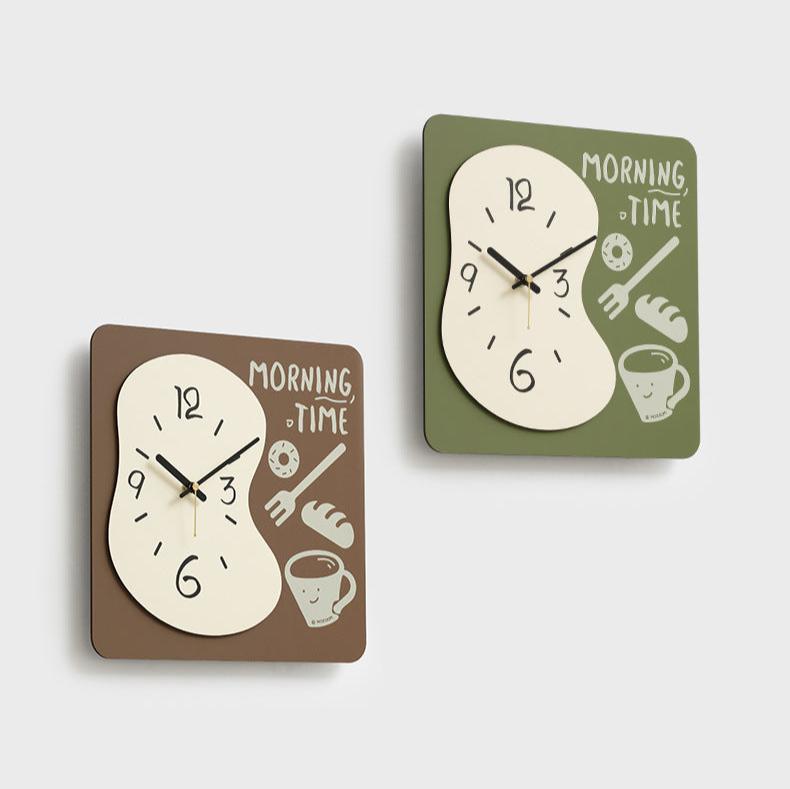 Creative Style Kitchen Wall Décor Silent Clock