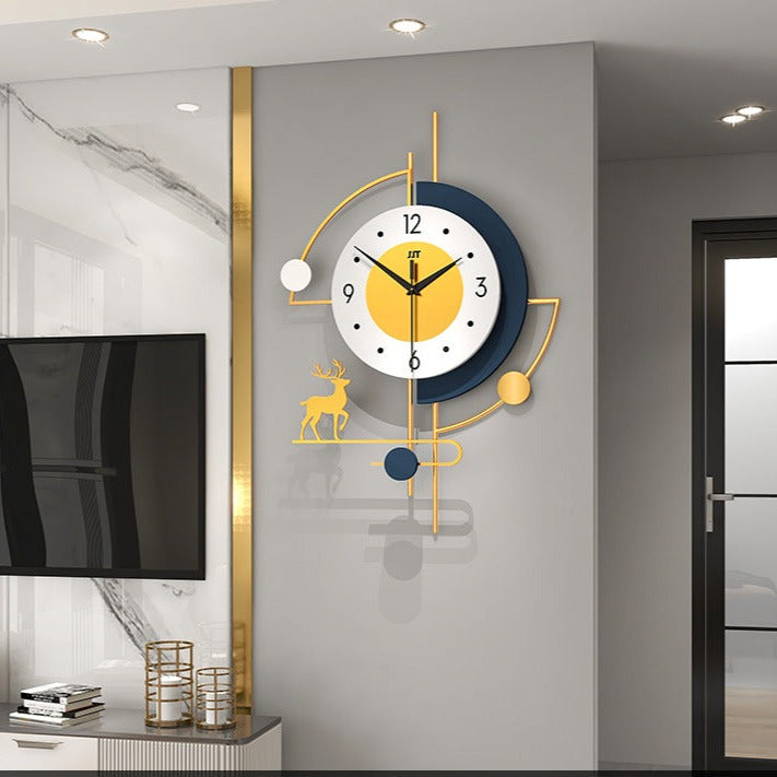Large Size Pendulum Wall Clock for Livingroom