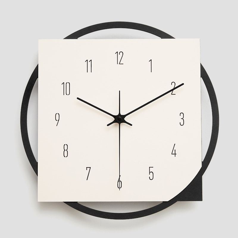 Unique Battery Operated Wall Clock for Living Room