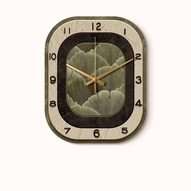 Loforay™ Antique Art Deco Floral Silent Wall Clock