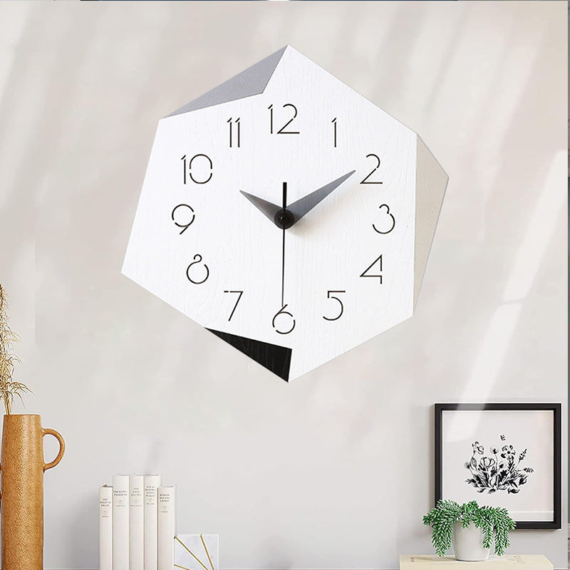 Creative Shaped Silent Wall Décor Clock