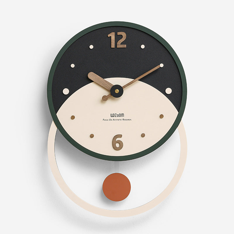 Nordic Minimalist Wall Décor Clock for Living Room