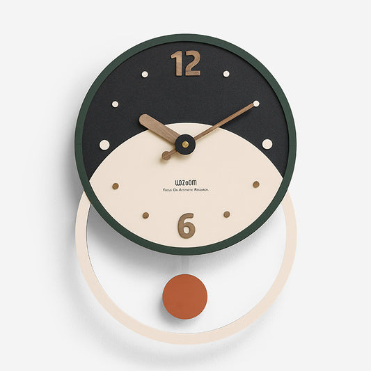 Nordic Minimalist Wall Décor Clock for Living Room