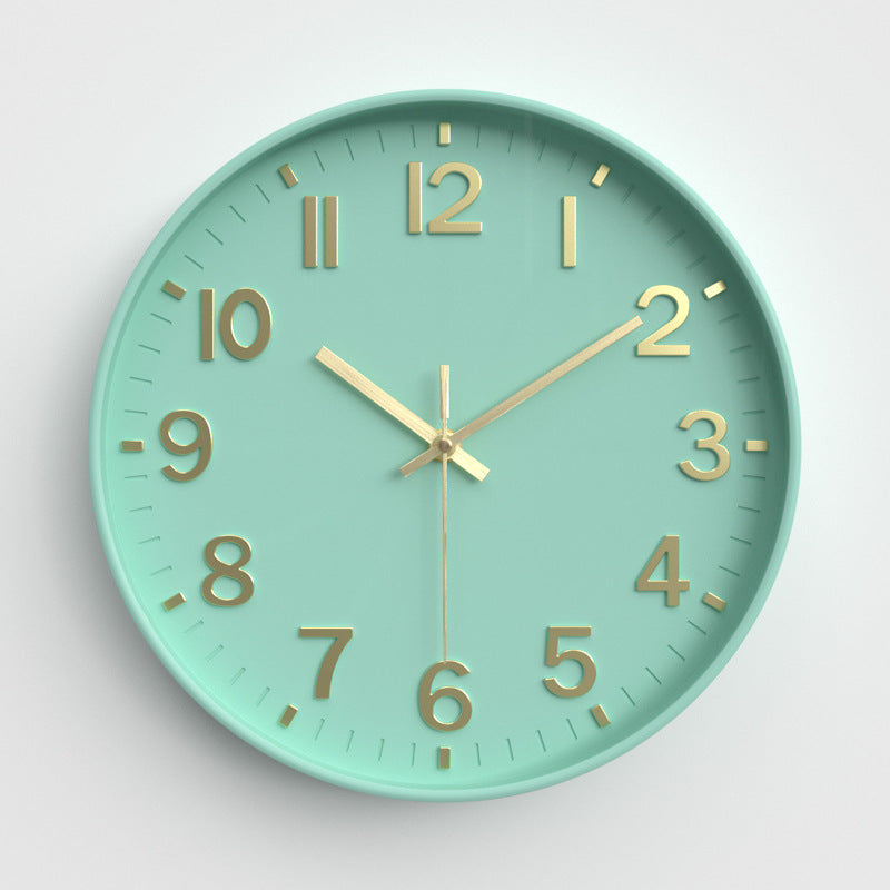Simple Design Silent Classroom Wall Clock 12 Inches