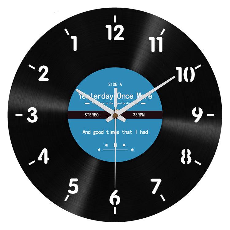 Creative Reverse Analog Silent Wall Clock