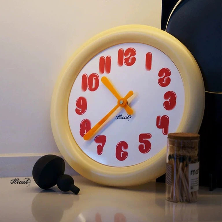 Loforay™ Dainty Nordic Round Silent Wall Clock