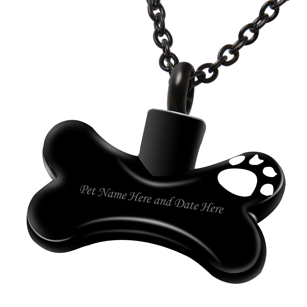 Custom Pet Memorial Gift Dog Loss Necklace Gift Loforay.com