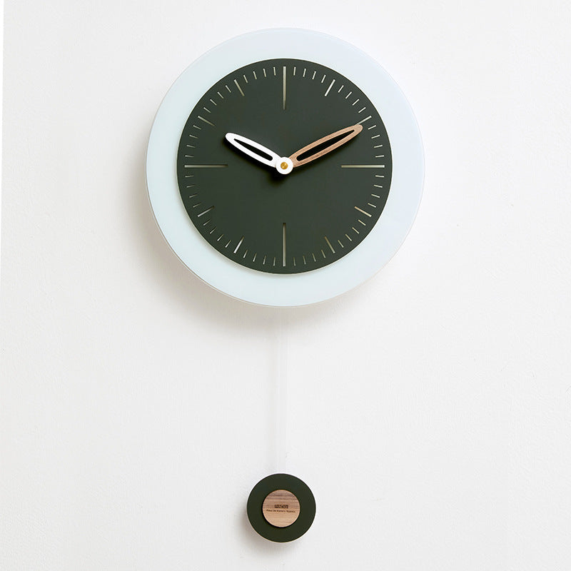 Pendulum Silent Wall Decoration Clock