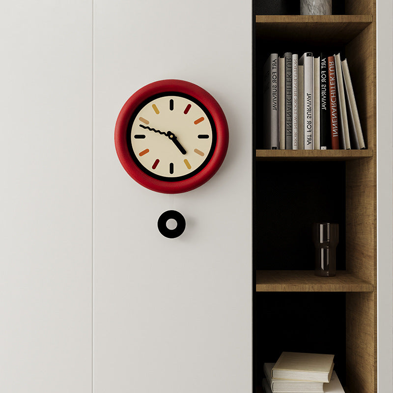 3D Pendulum Analog Silent Wall Clock