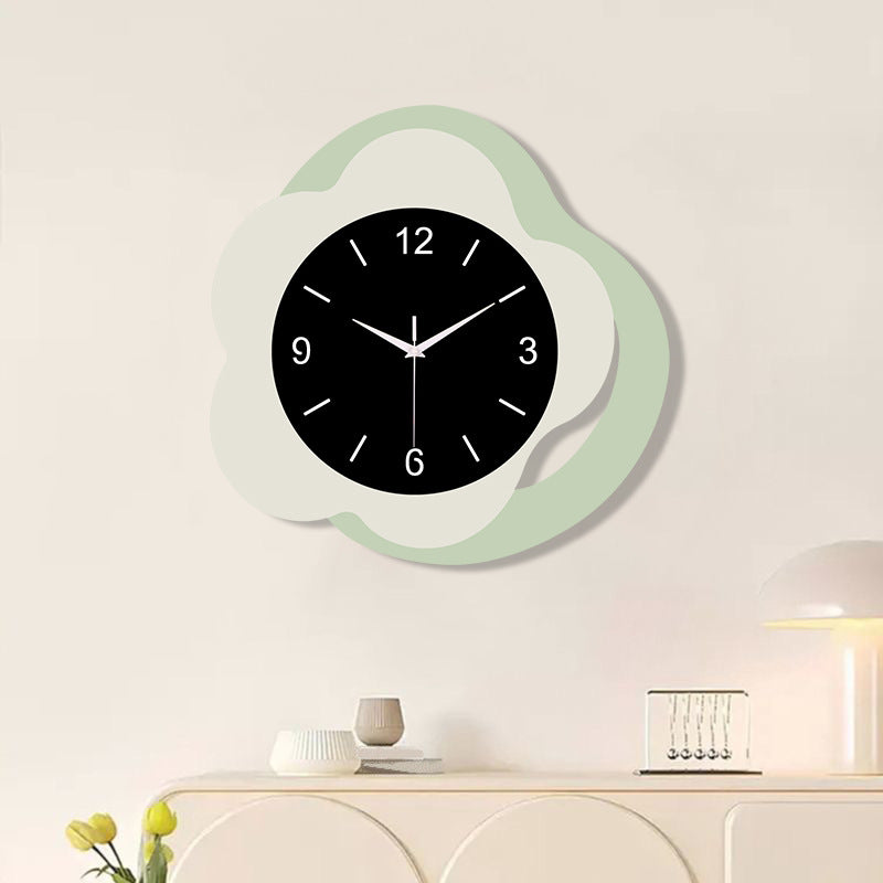 Cute Flower Silent Wall Décor Clock