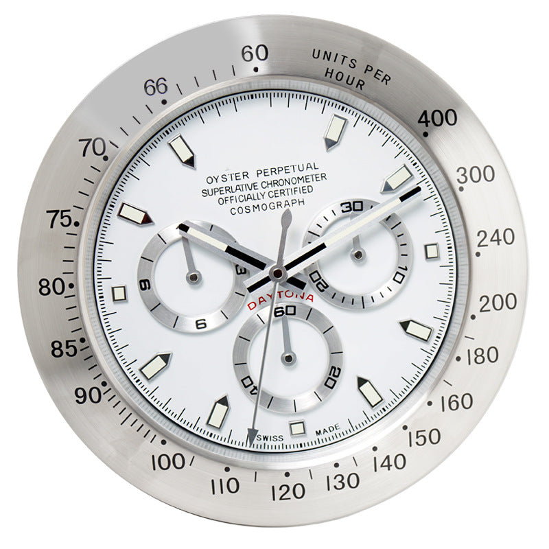 Modern Battery Operated Luminous Silent Wall Clock