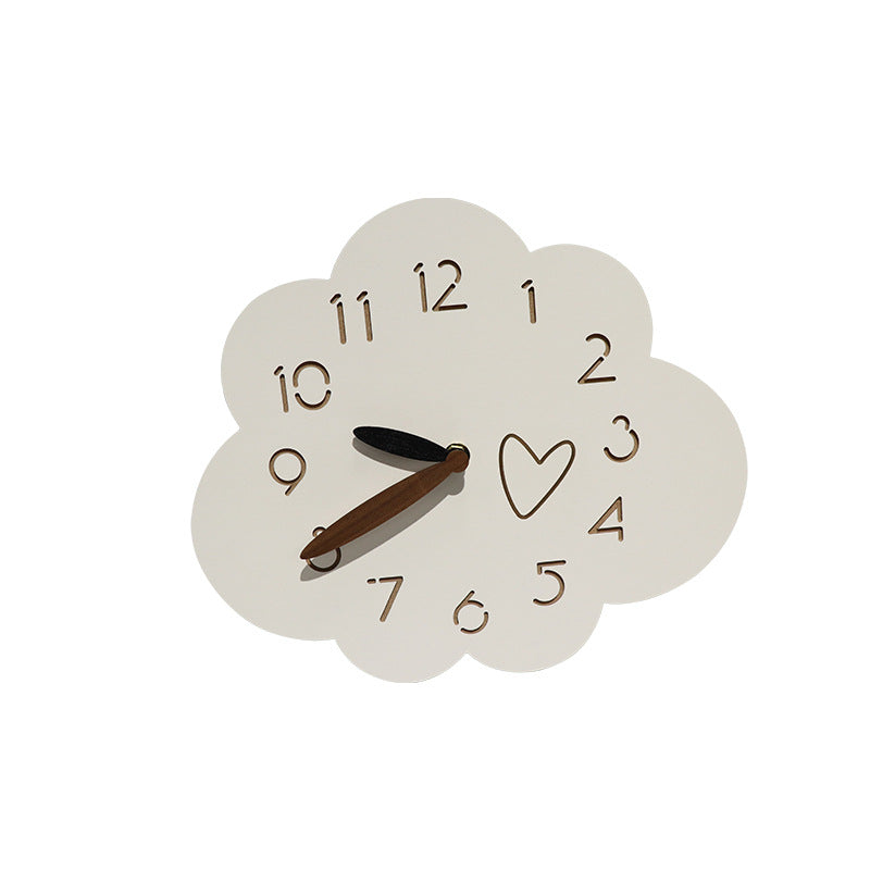 Cute Cloud Silent Wall Décor Clock