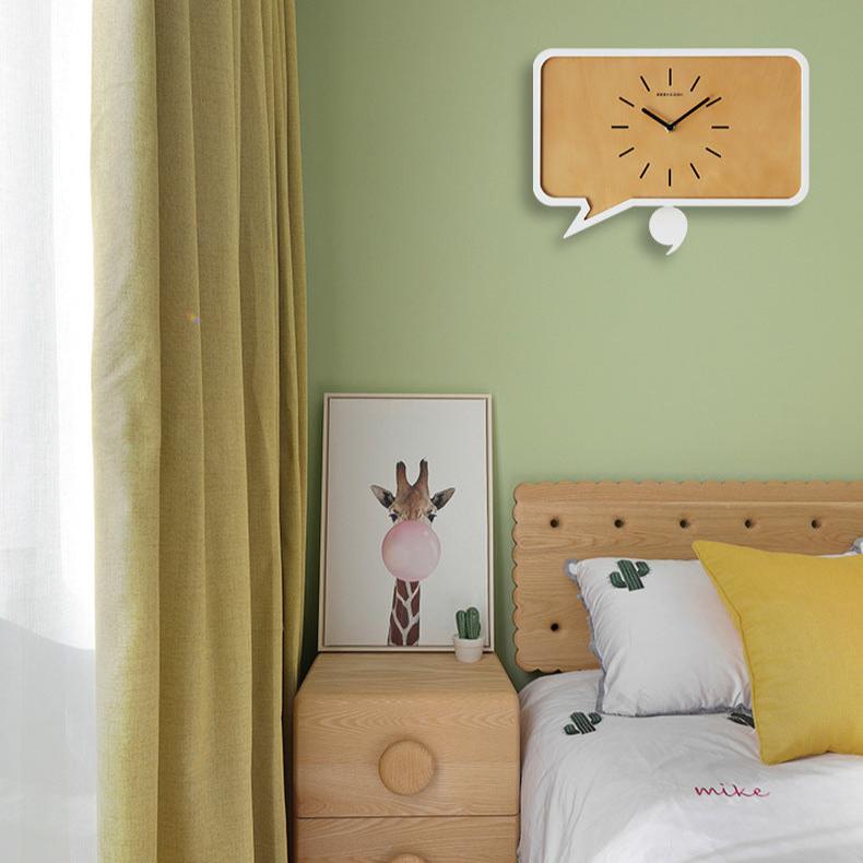 Minimalist Comma Creative Pendulum Clock