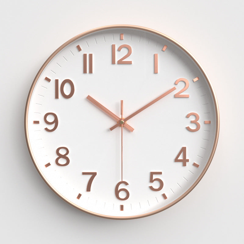 Simple Design Silent Classroom Wall Clock 12 Inches