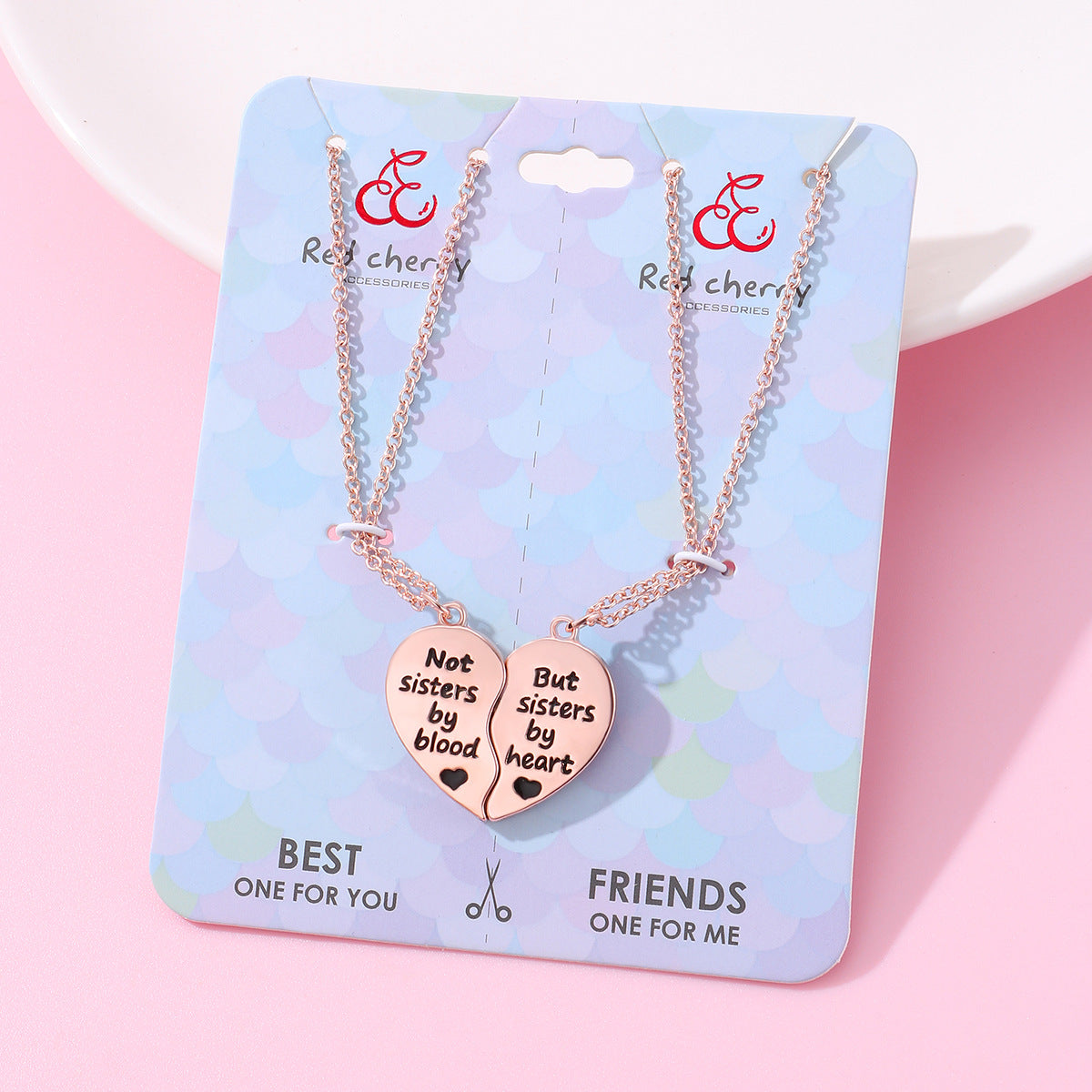 Magnetic Hearts Best Friends Necklaces Gift Set