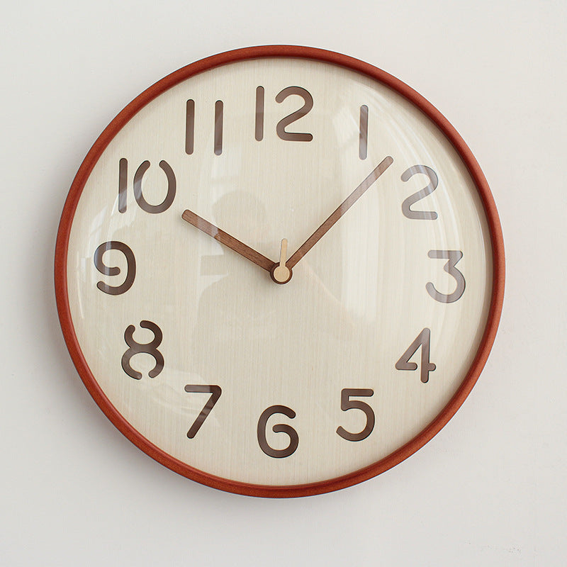 Loforay™ Big Numbers Nordic Circular Silent Wall Deco Clock