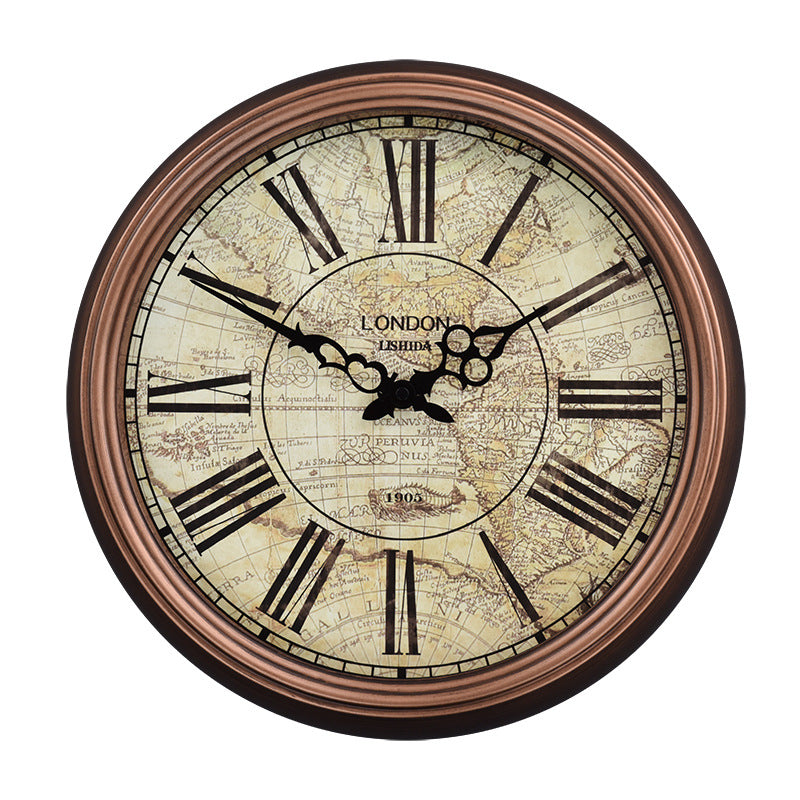 Loforay™ Antique Style Nordic Silent Wall Deco Clock
