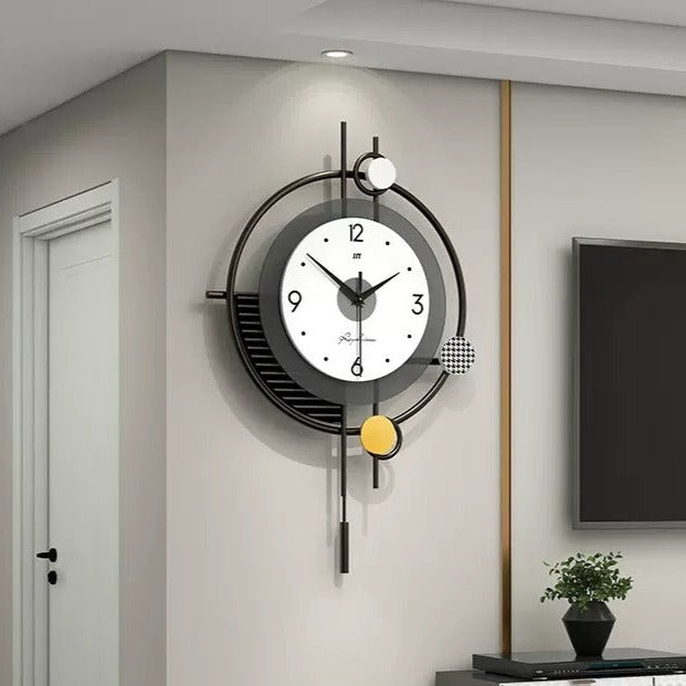 Large Size Pendulum Wall Clock for Livingroom