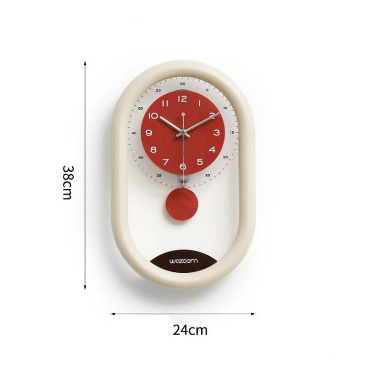 Modern Artistic Pendulum Silent Wall Clock
