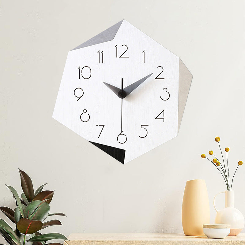 Creative Shaped Silent Wall Décor Clock