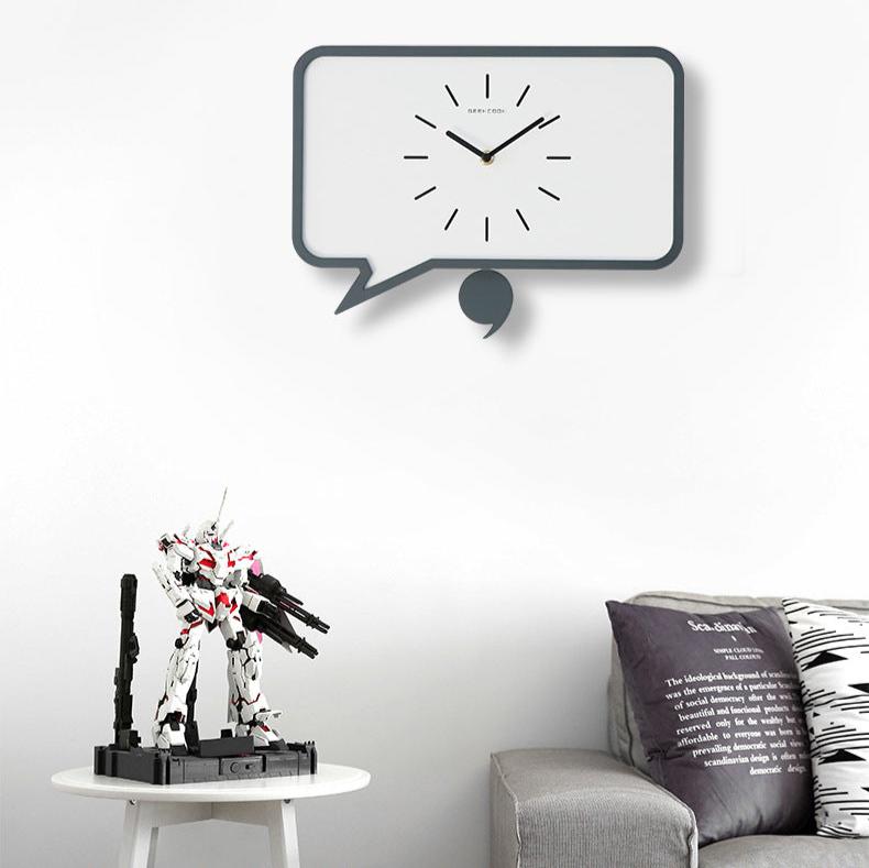 Minimalist Comma Creative Pendulum Clock