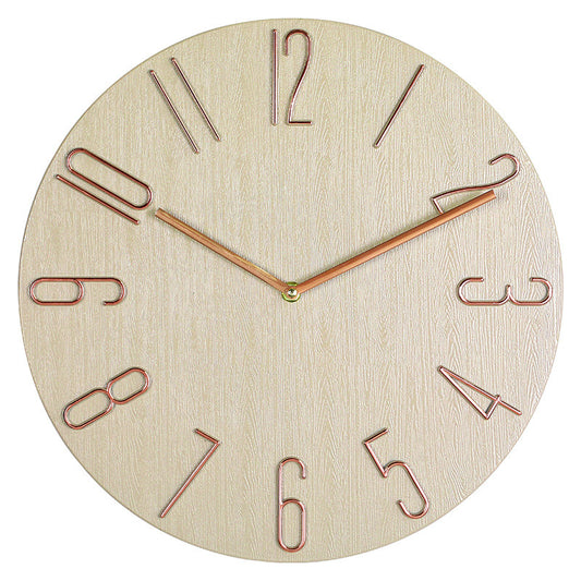 Simple Minimalistic Wall Decoration Clock Loforay.com