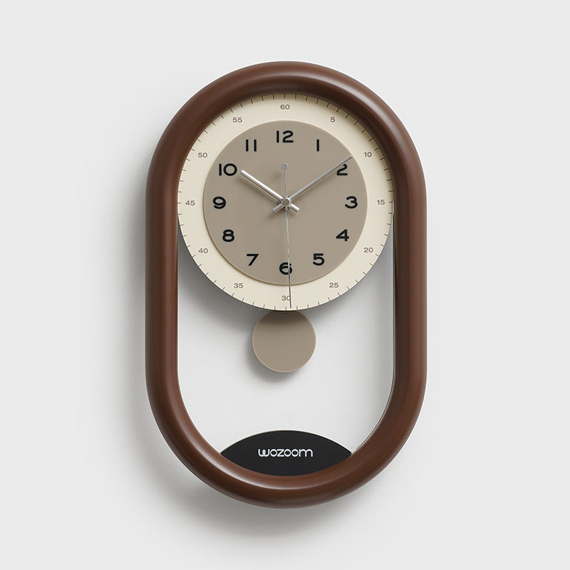 Modern Artistic Pendulum Silent Wall Clock