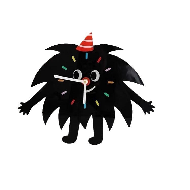 Cartoon Silent Wall Décor Clock for Kids Bedroom