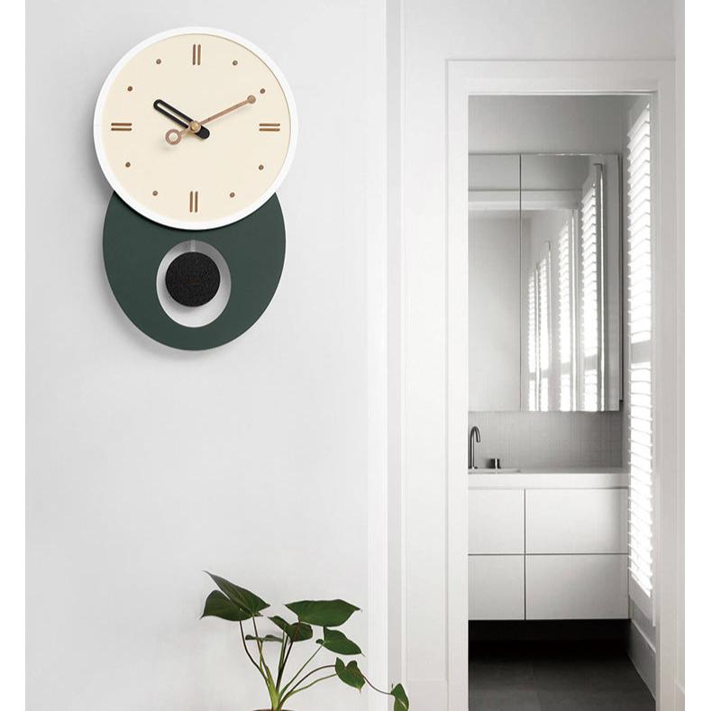 Futuristic Pendulum Silent Wall Décor Clock