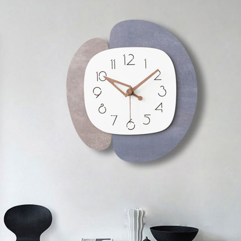 Solid Wood Creative Silent Wall Décor Clock