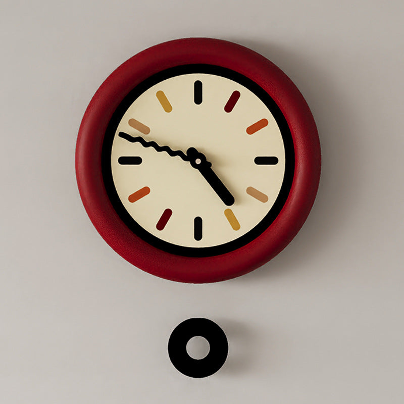 3D Pendulum Analog Silent Wall Clock