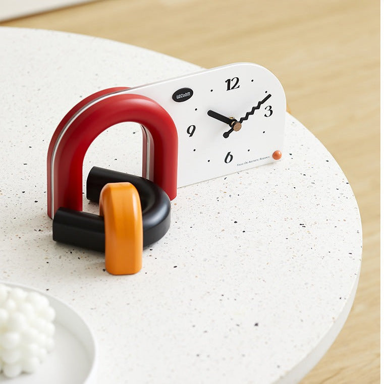 Modern Style Nordic Table Clock for Lounge