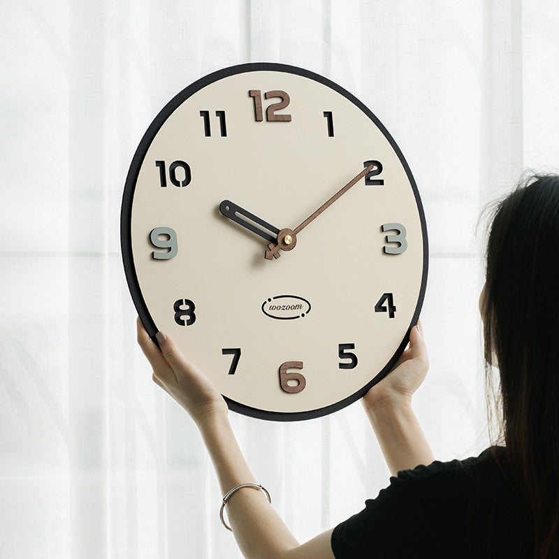Modern Classroom Wall Décor Silent Clock