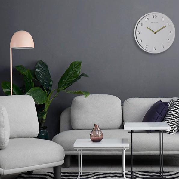 Concrete Nordic Pendulum Analog Wall Clock