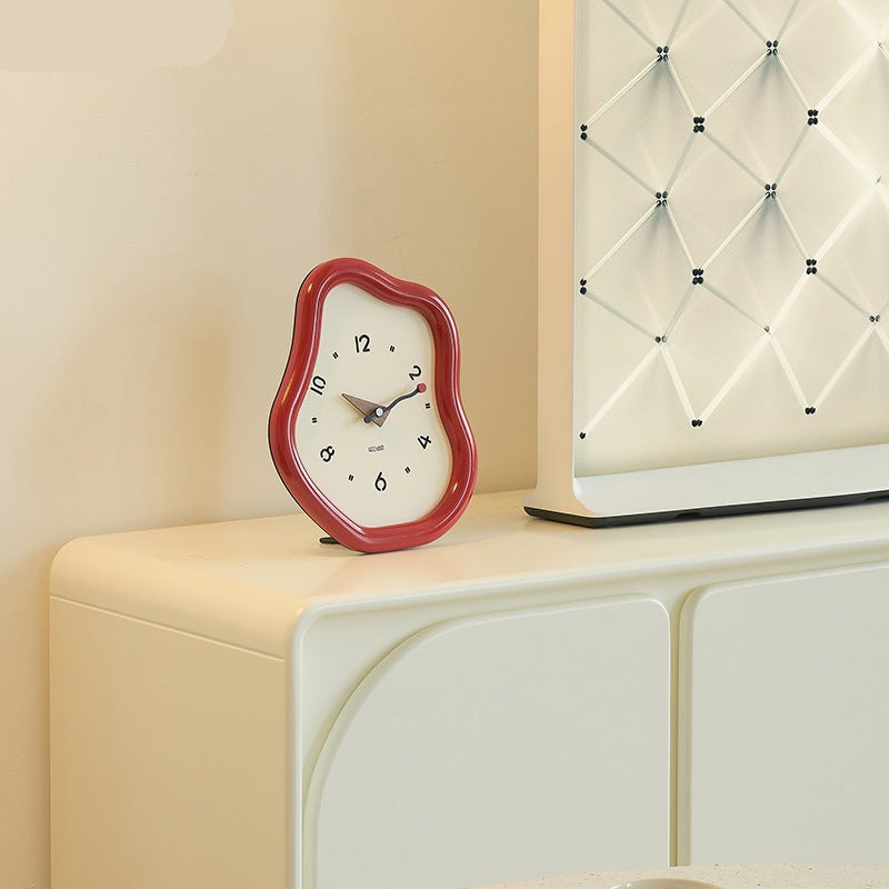 3D Distorted Table Clock for Lounge