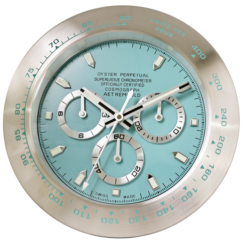 Modern Battery Operated Luminous Silent Wall Clock