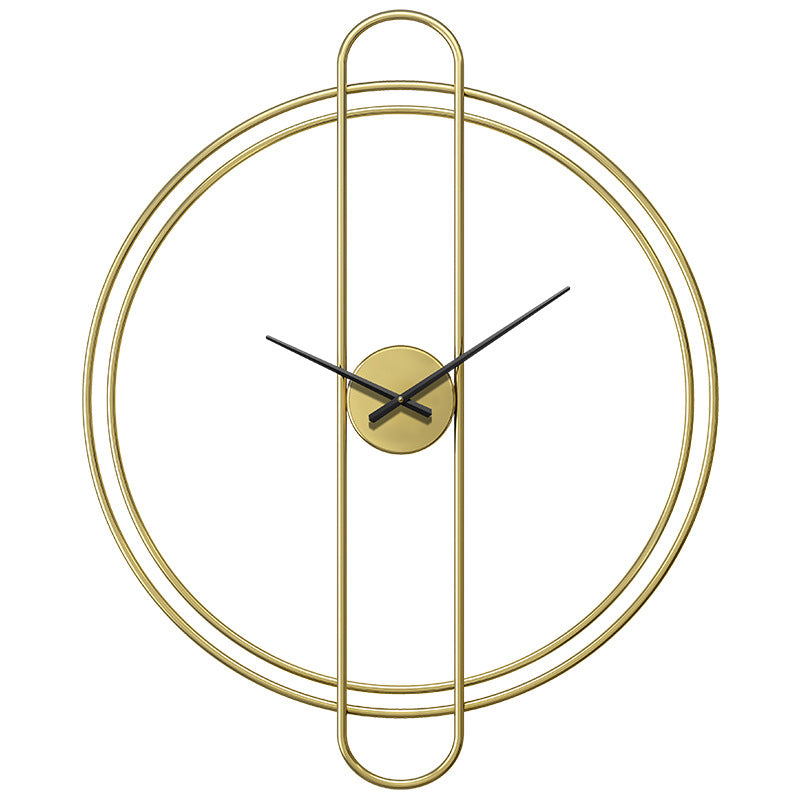 Minimalistic Decorative Big Wall Clock for Livingroom 24 Inches