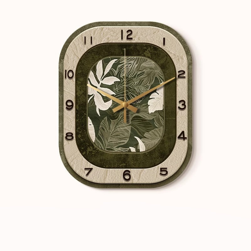 Loforay™ Antique Art Deco Floral Silent Wall Clock