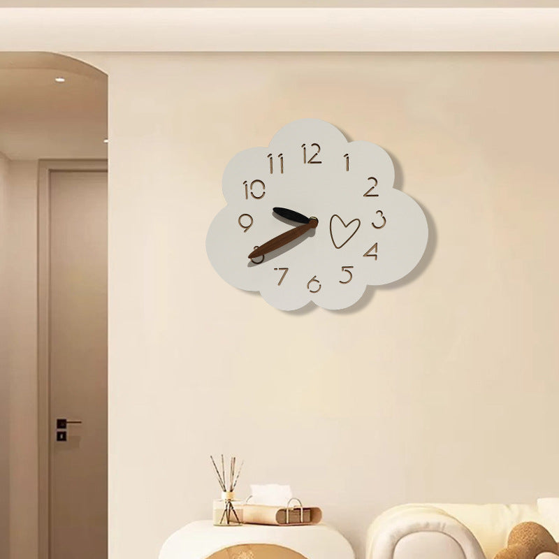 Cute Cloud Silent Wall Décor Clock