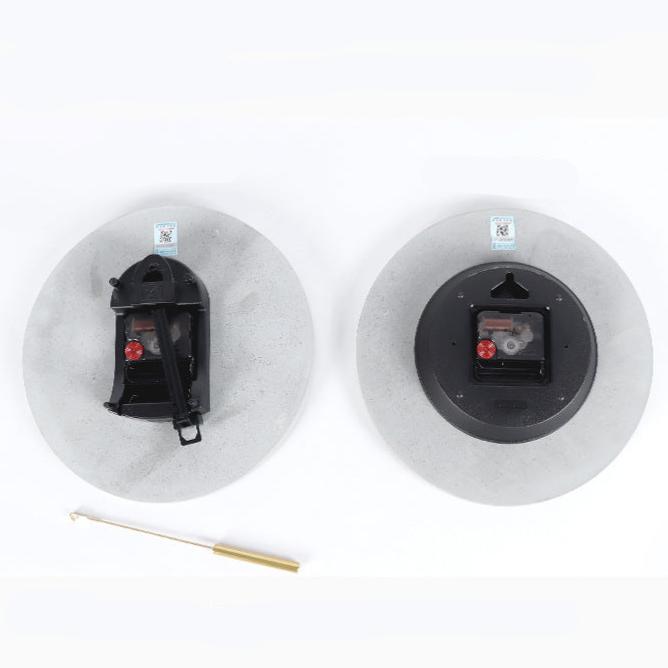Concrete Nordic Pendulum Analog Wall Clock