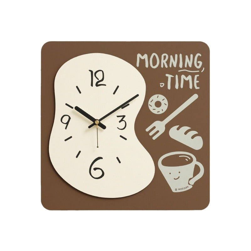 Creative Style Kitchen Wall Décor Silent Clock