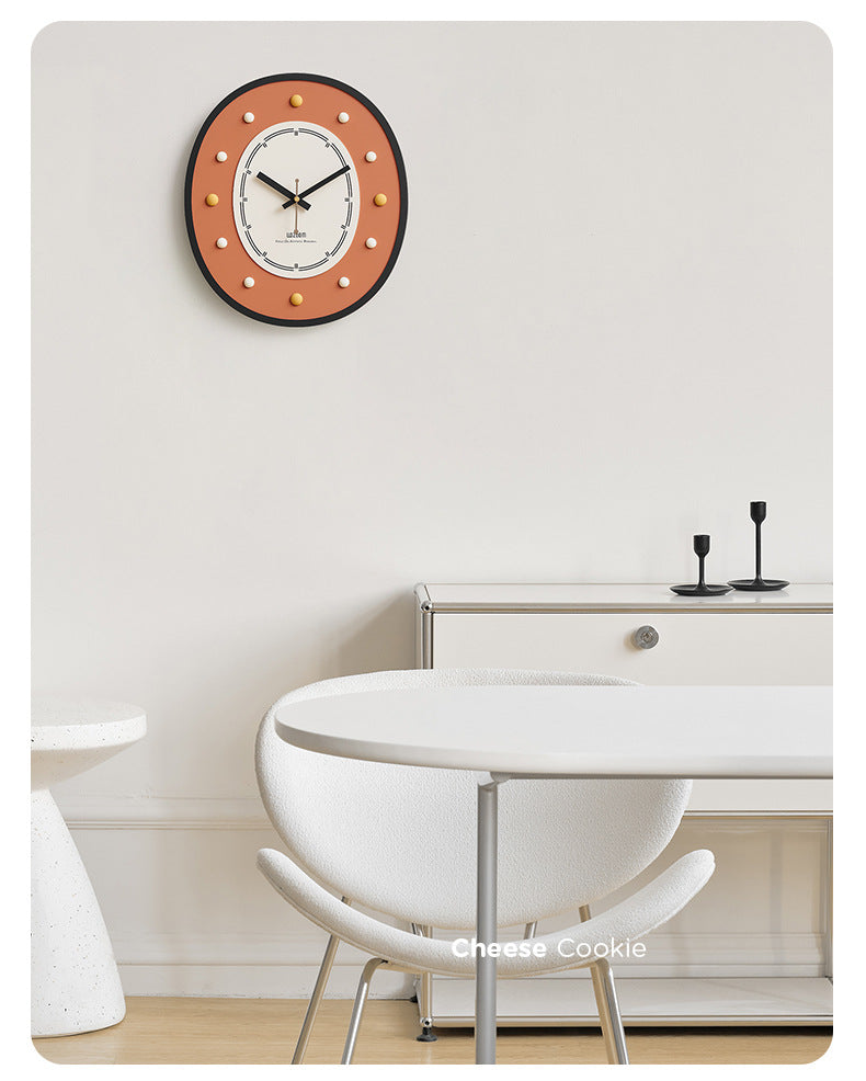 Cute Nordic Silent Wall Decorative Clock Gift